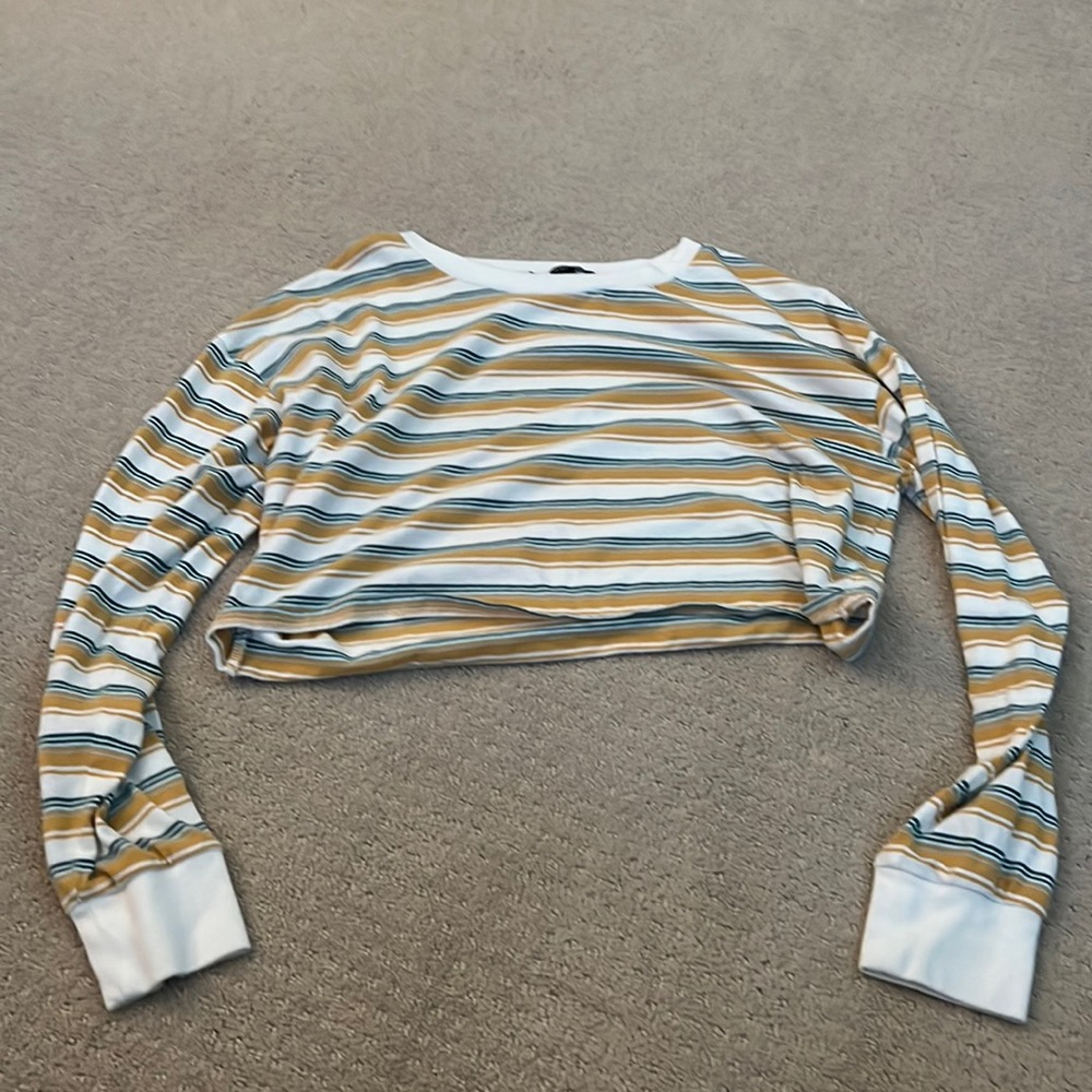 forever 21 cropped long sleeve